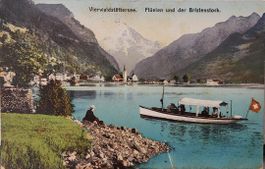 VIERWALDSTÄTTERSEE - Flüelen und Bristenstock - 1908
