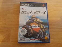 Playstation 2 Spiel MotoGP 3 mit Anleitung