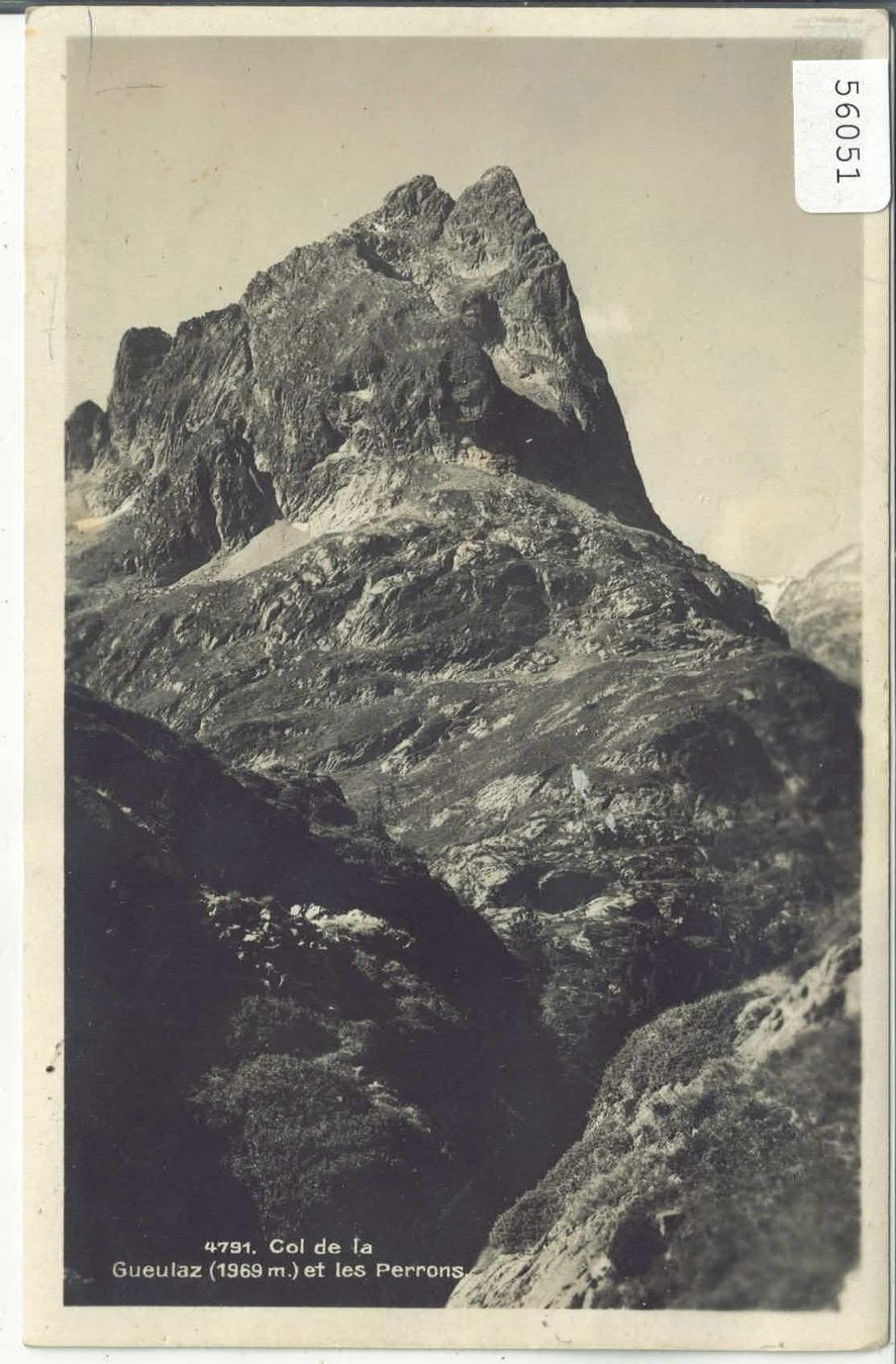 Ansichtskarten: Col de la Gueulaz et les Perrons – Gebraucht aus Ettingen von Kartenplanet