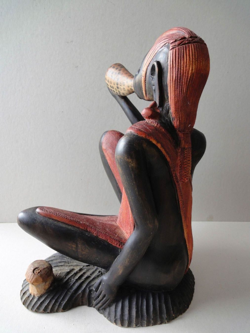 Sculture & Statue: Grosse Afrikanische Holzfigur geschnitzt – Usato da Chur venduto da omonia 3