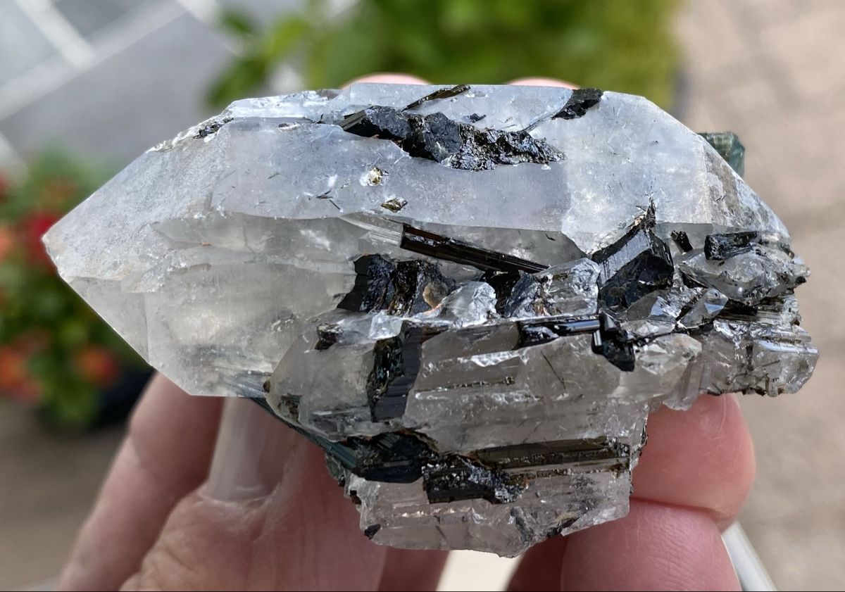 Minerali & Pietre curative: Top Turmalin auf Quarz Doppelender  – Usato da Selzach venduto da 321compac 3