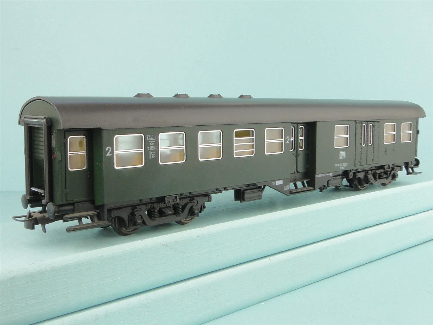 Roco Modellini di ferrovie: Roco 4254 Umbauwagen 2Kl/Gepäck – Usato da Bülach venduto da cann11 3