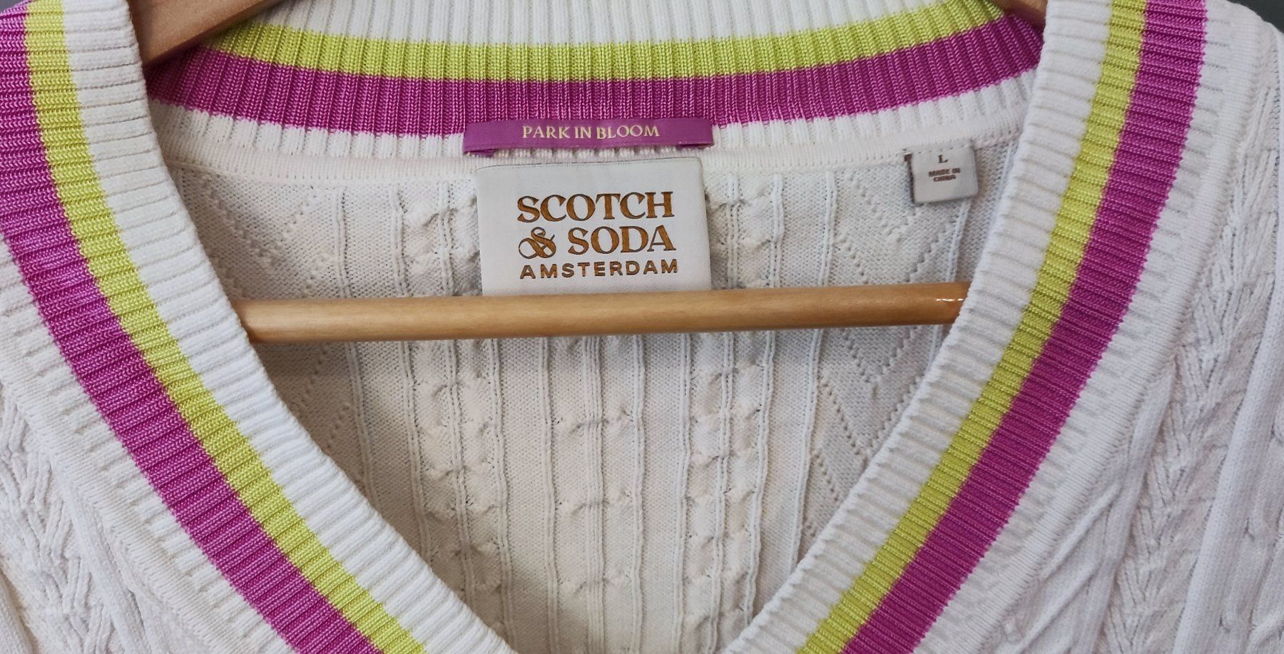 Maison Scotch Maglioni & Felpe: Scotch & Soda Damen Pullover Zopfstrick – Nuovo (secondo la descrizione) da Lachen SZ venduto da numberphile 2