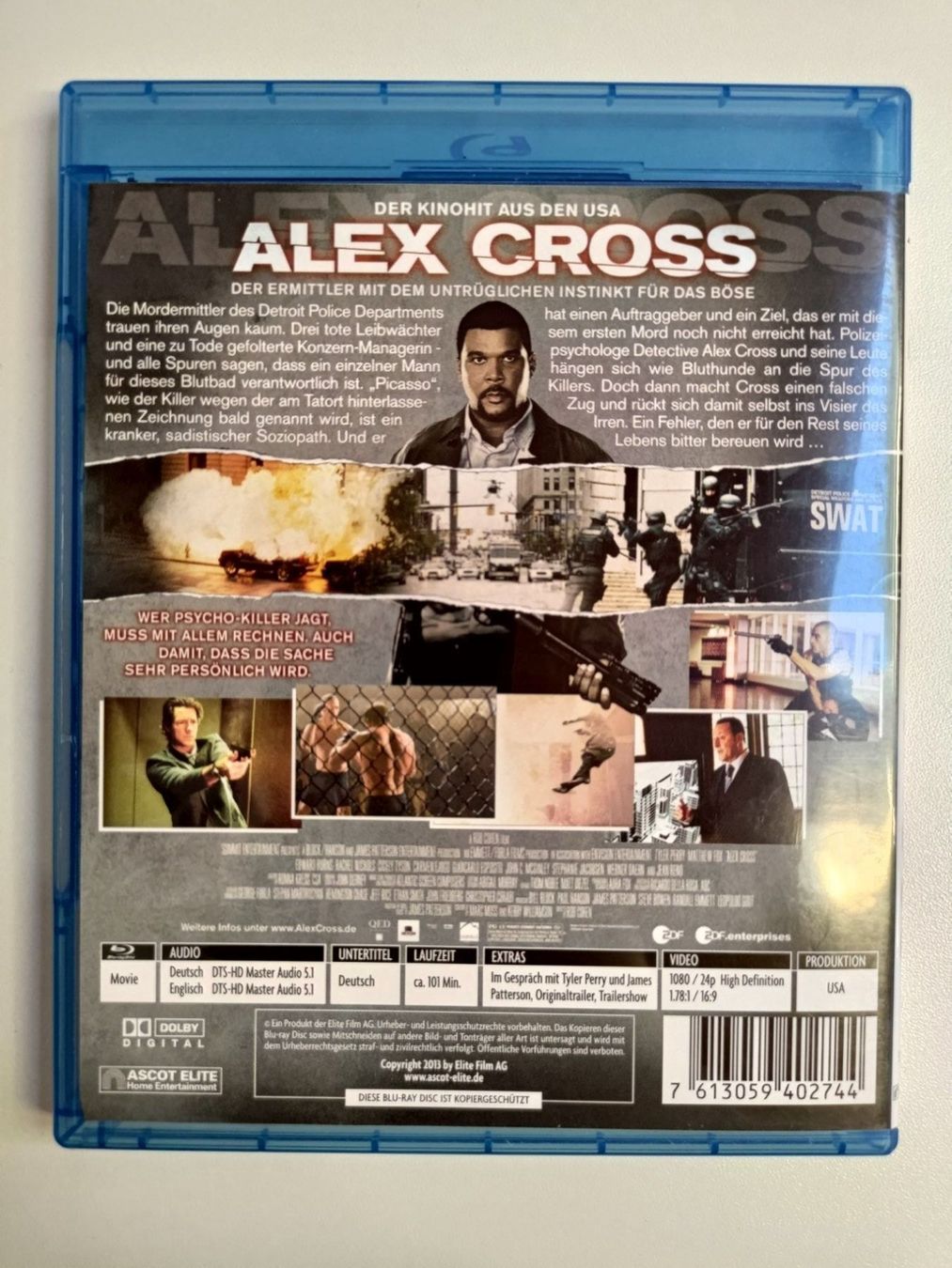 Alle DVDs: Alex Cross – Gebraucht aus Liestal von Kratzilla 2