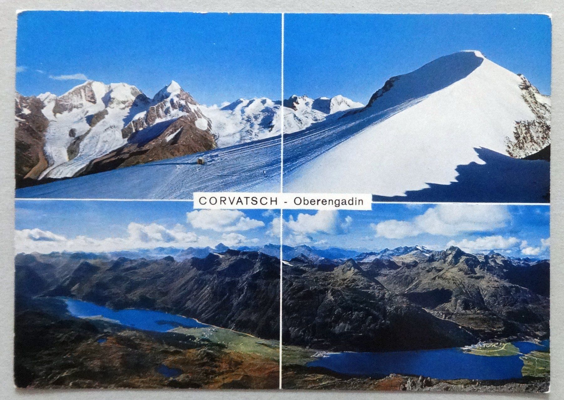 Cartoline postali: Corvatsch - Oberengadin – Usato da Fétigny venduto da Billy2miny