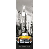 Poster Taxi New York 53x158