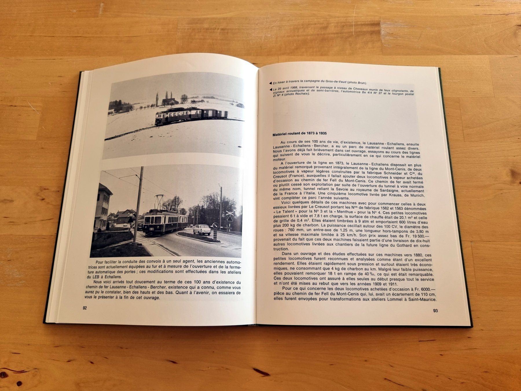 Livres: 100 ans LEB 1873-1973 – D'occasion à Birrwil par dirtyoldtown 6