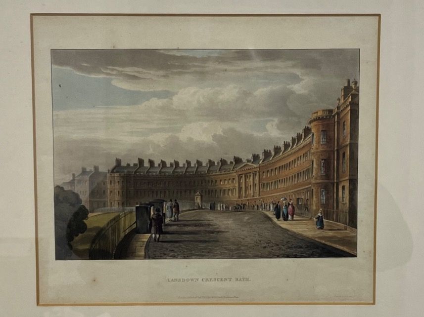 Incisioni: Lansdown Crescent Bath, London, Fuller, Stich – Usato da Netstal venduto da spaltflo01 2