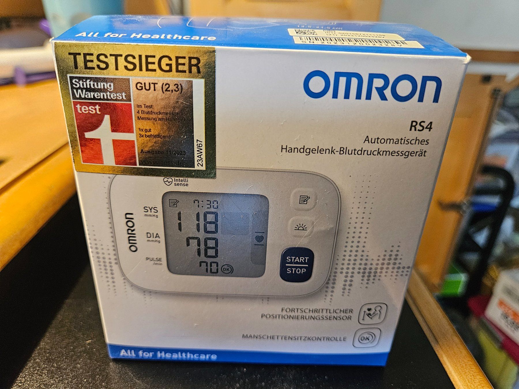 Omron Medizinische Geräte: Omron RS4 Blutdruckmessgerät Handgelenk – Gebraucht aus St. Stephan von Tinelj 1