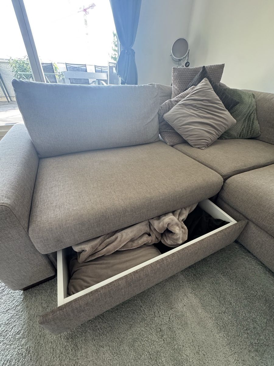 Divani: Ecksofa mit Schlaffunktion und Bettkasten – Usato da Brüttisellen venduto da luq_pwl9 6
