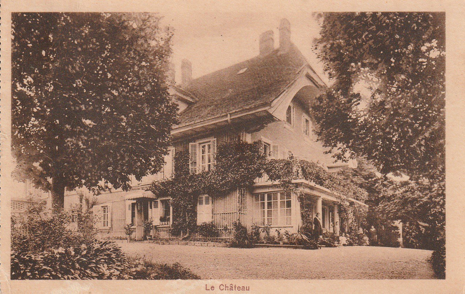 Cartoline postali: AK Pensier gel. 22.6.1935 – Usato da Fribourg venduto da schnalla92