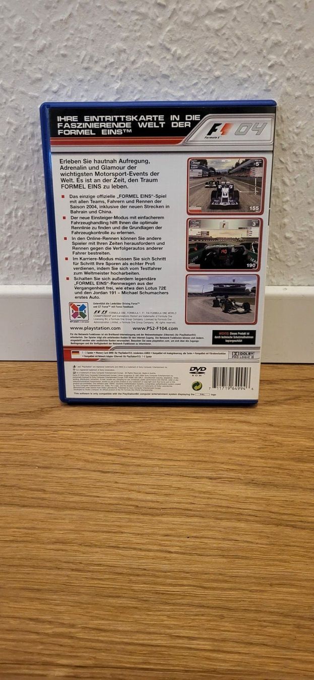 Sony Giochi: PS2 - F1 04 – Usato da Münsingen venduto da Heroism2010 1