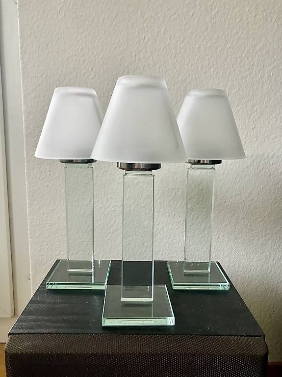 Lampade: Tischleuchte mit Teelichter – Usato da Zürich venduto da pas_y6lb