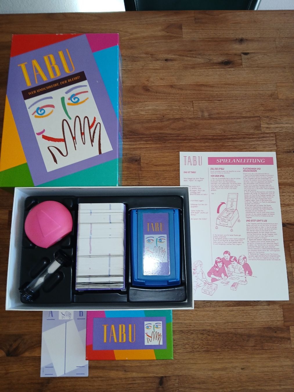 Giochi: Tabu Original 1991  – Usato da Bäch SZ venduto da Retroandy 1