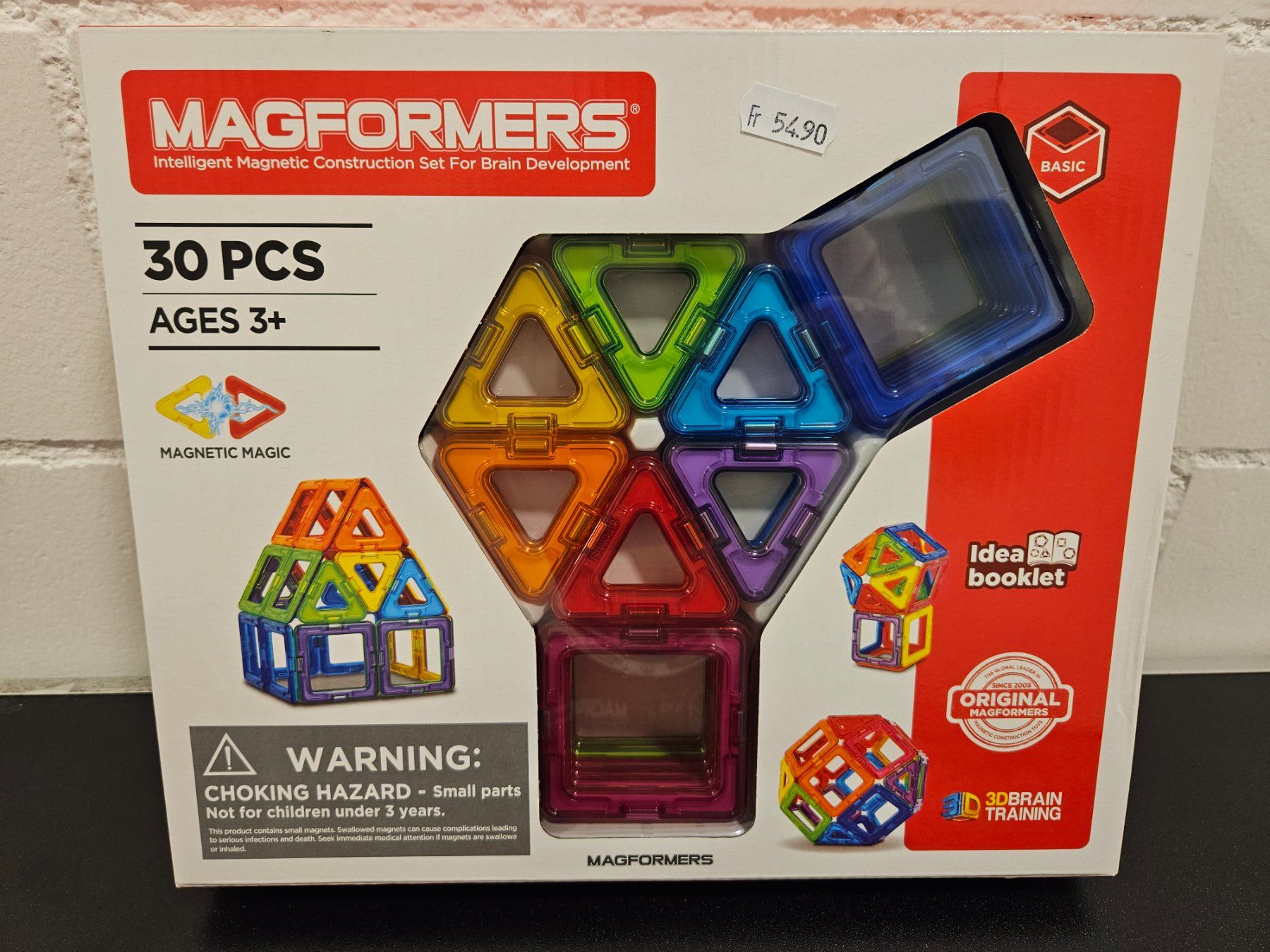Spielzeuge: Neu - Magformers - Basic 30tlg. – Neu und originalverpackt aus Dagmersellen von Jarsetz_Restposten