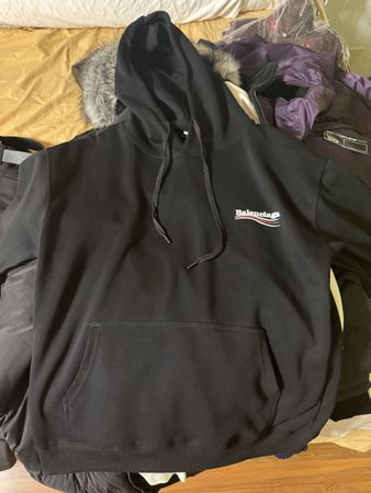 Balenciaga Hoodie schwarz L