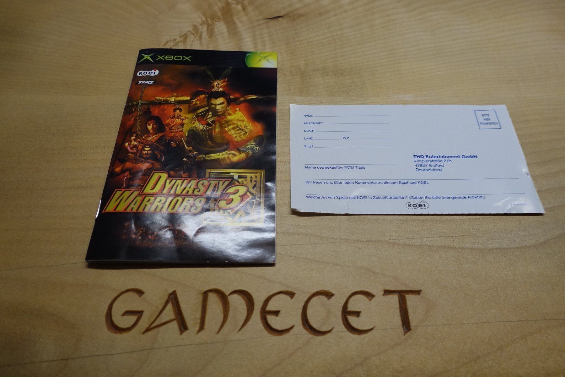 Microsoft Giochi: Dynasty Warriors 3 – Usato da Steinach venduto da Gamecet 4