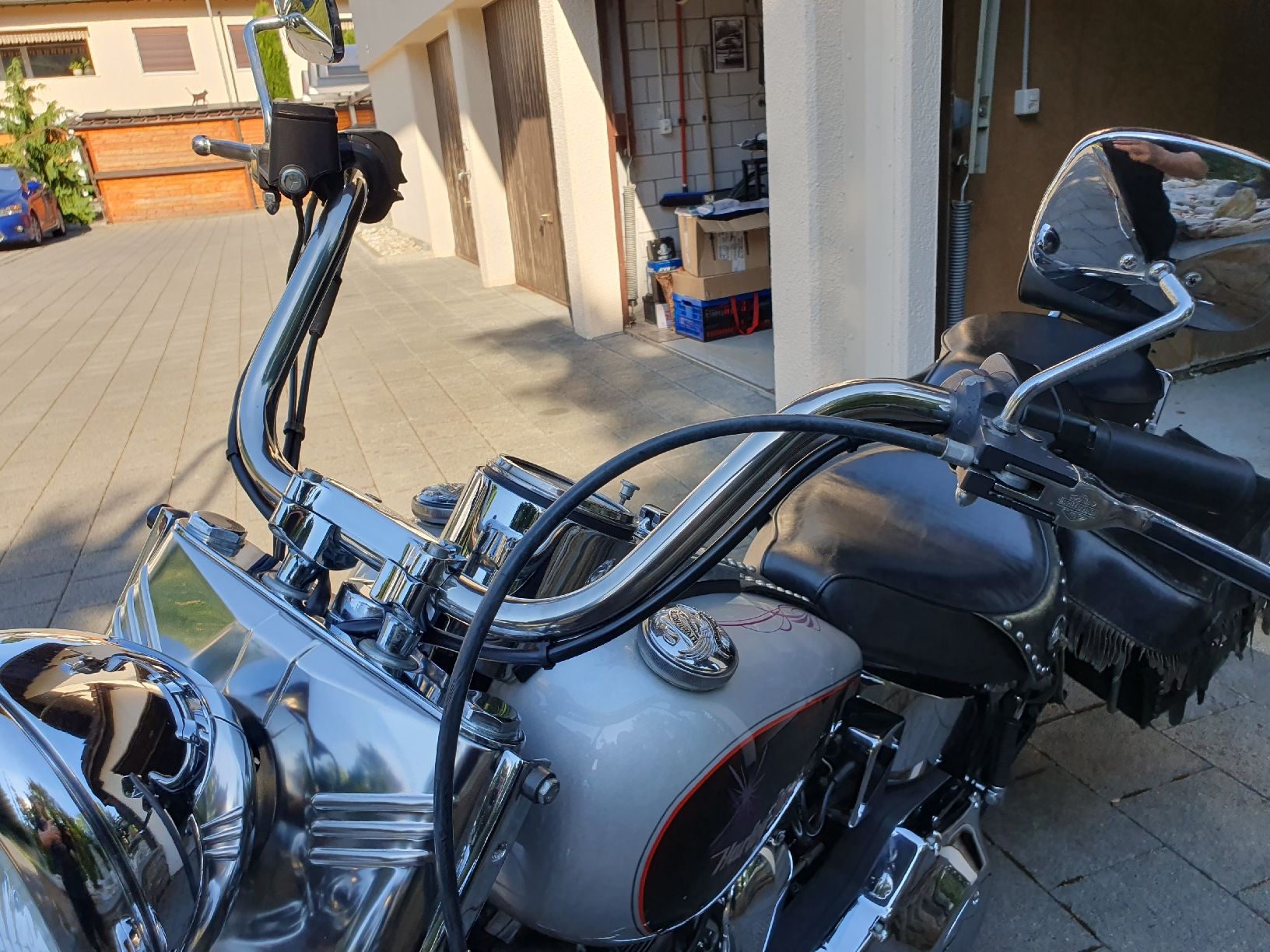 Harley-Davidson Toutes les pièces détachées moto: Lenker Heritage Softail – D'occasion à Kriens par delee