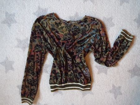 NEUE DESIGUAL Damen Shirt Bluse Gr M