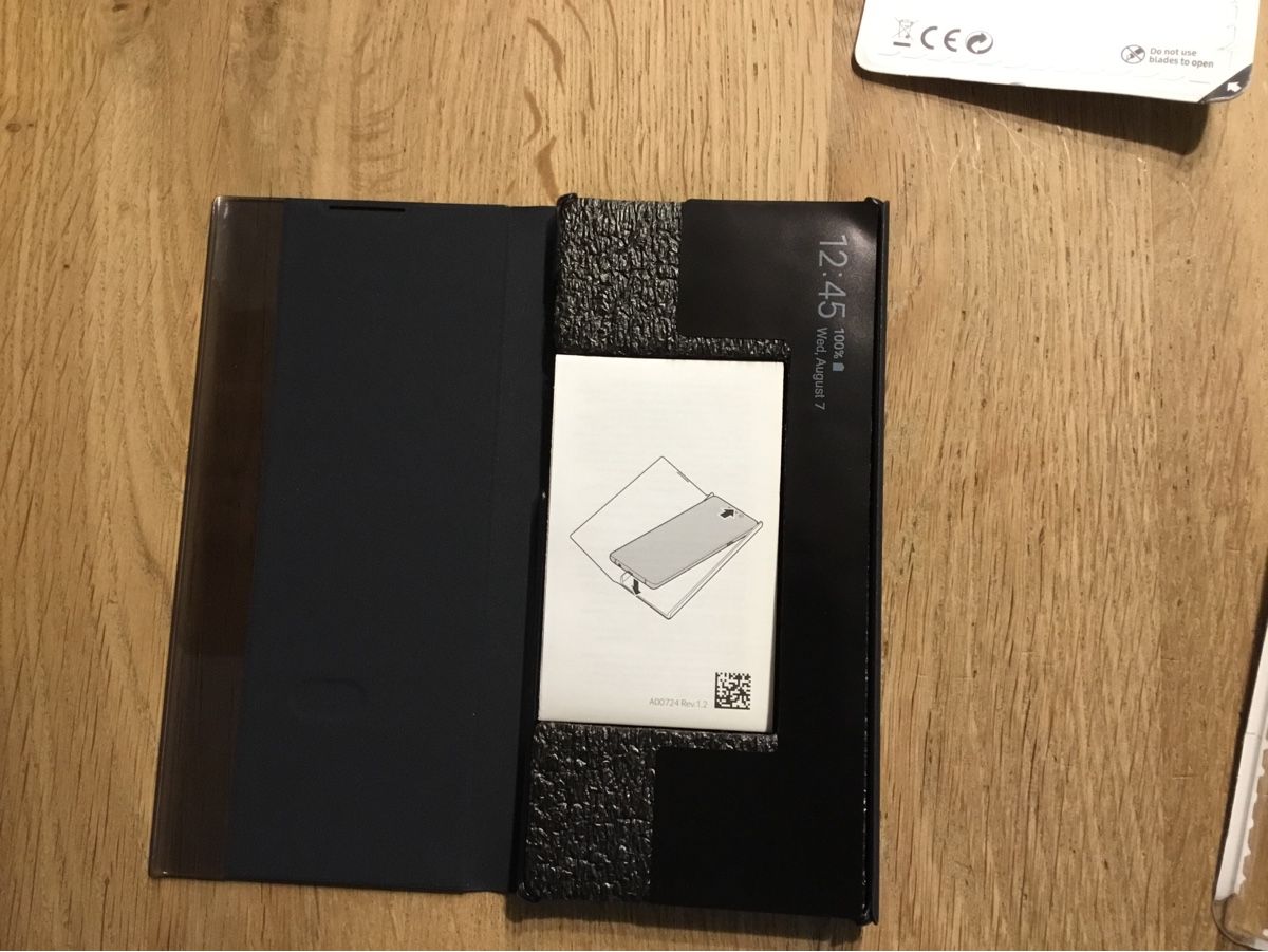 Samsung Covers & Schutzfolien: Samsung galaxy Note 10 - clear view cover – Neu und originalverpackt aus Triesen von Trisuna 1