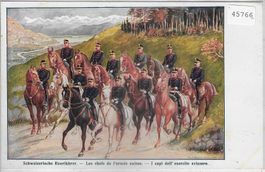 Schweizerische Heerführer - Les chefs de l'armee suisse