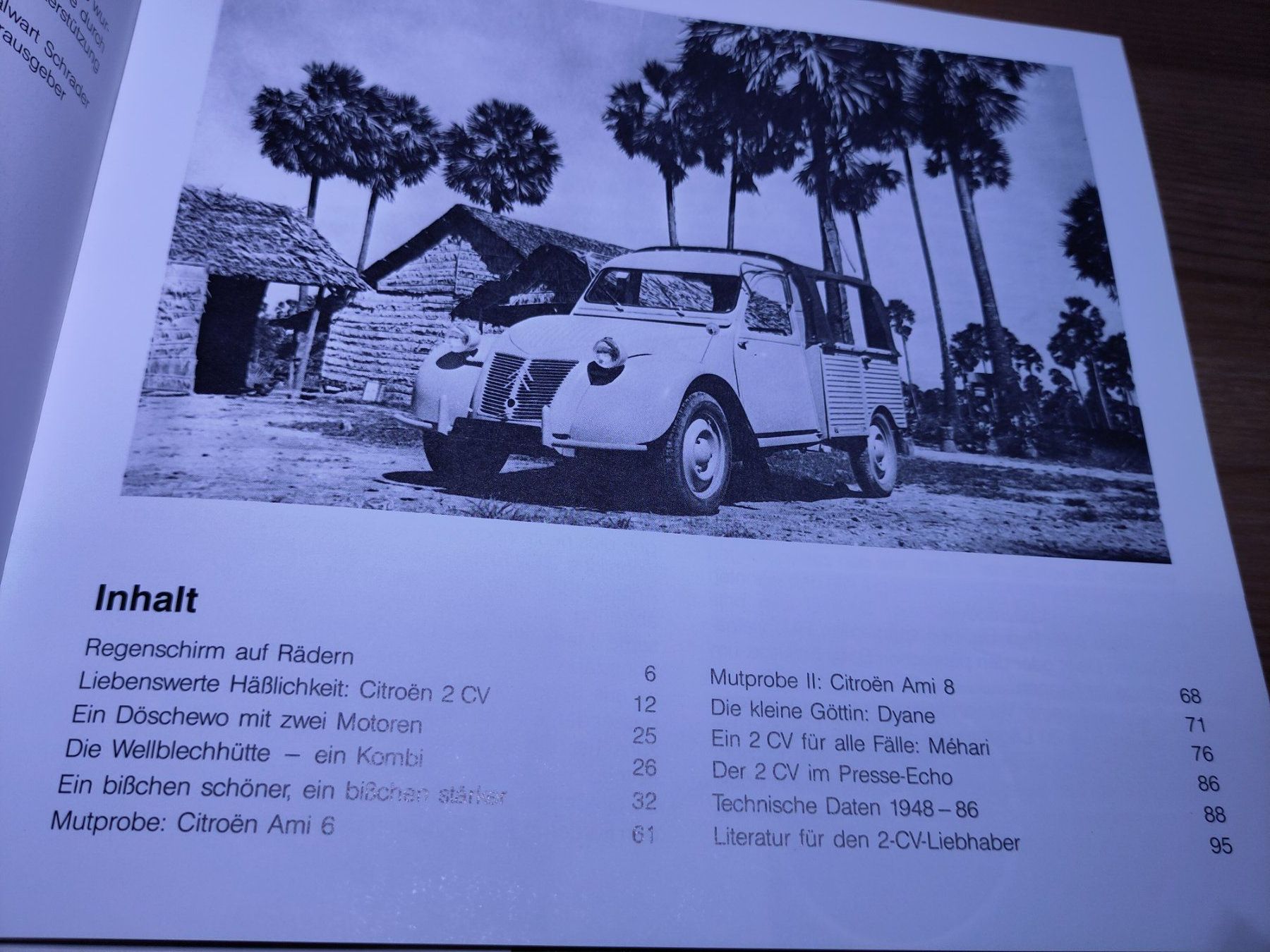 Libri: Schrader-Motor-Chronik: Citroen 2CV 1948-86 – Usato da Bülach venduto da Tiefschlaflos 2