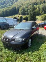 Seat Ibiza Limousine schwarz 2005 ab Platz ohne MFK