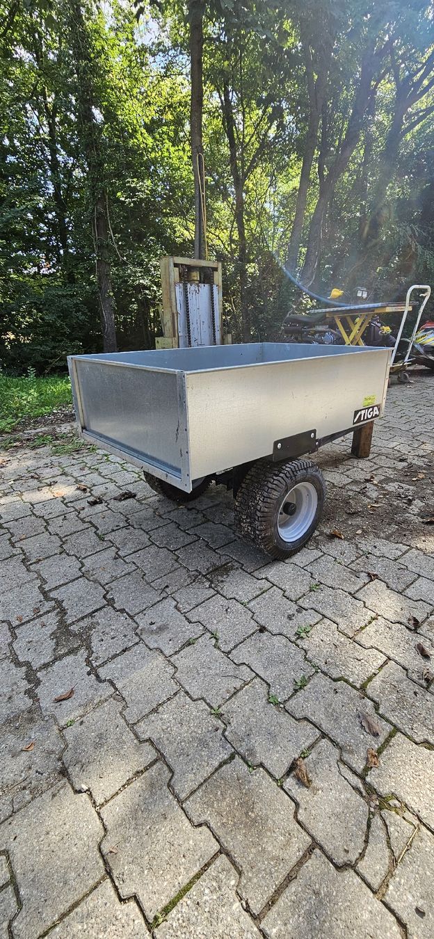 Stiga Tagliaerba: STIGA Remorque pour tracteur-tondeuse – Usato da Vich venduto da Max-Mechanics 2