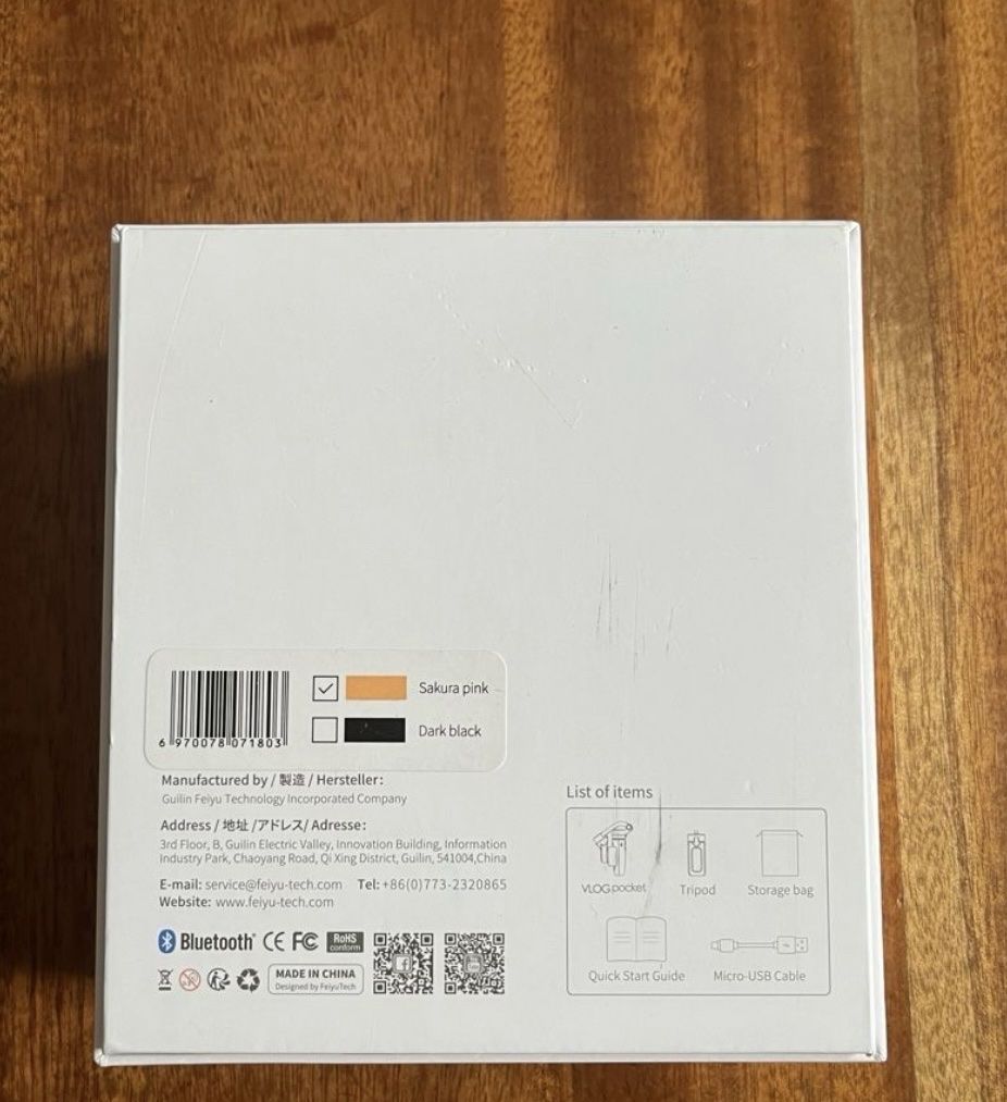 Feiyu Tech Staffe: Vlog pocket – Nuovo (secondo la descrizione) da Neuhaus SG venduto da bernike 3