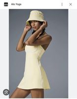 ALO yoga bucket hat butter yellow one-size unisex