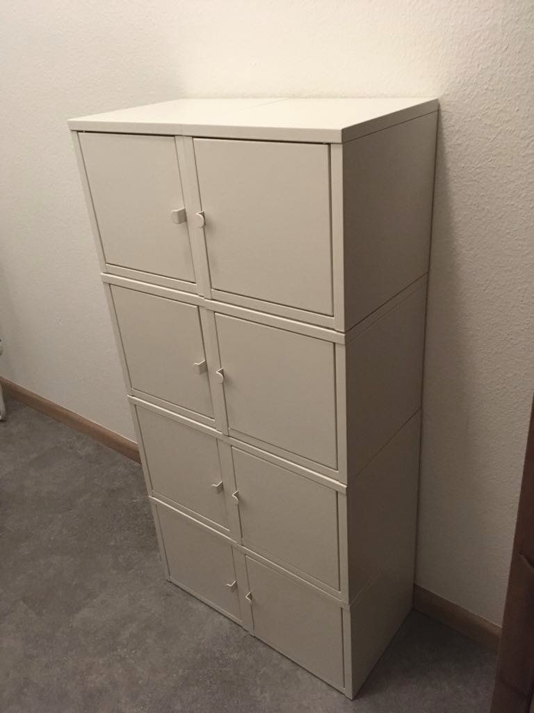 IKEA Lixhult Metall Schrank 25 x 25 x 25 cm (Gebraucht) in Basel für CHF 12 – nur Abholung auf Ricardo kaufen