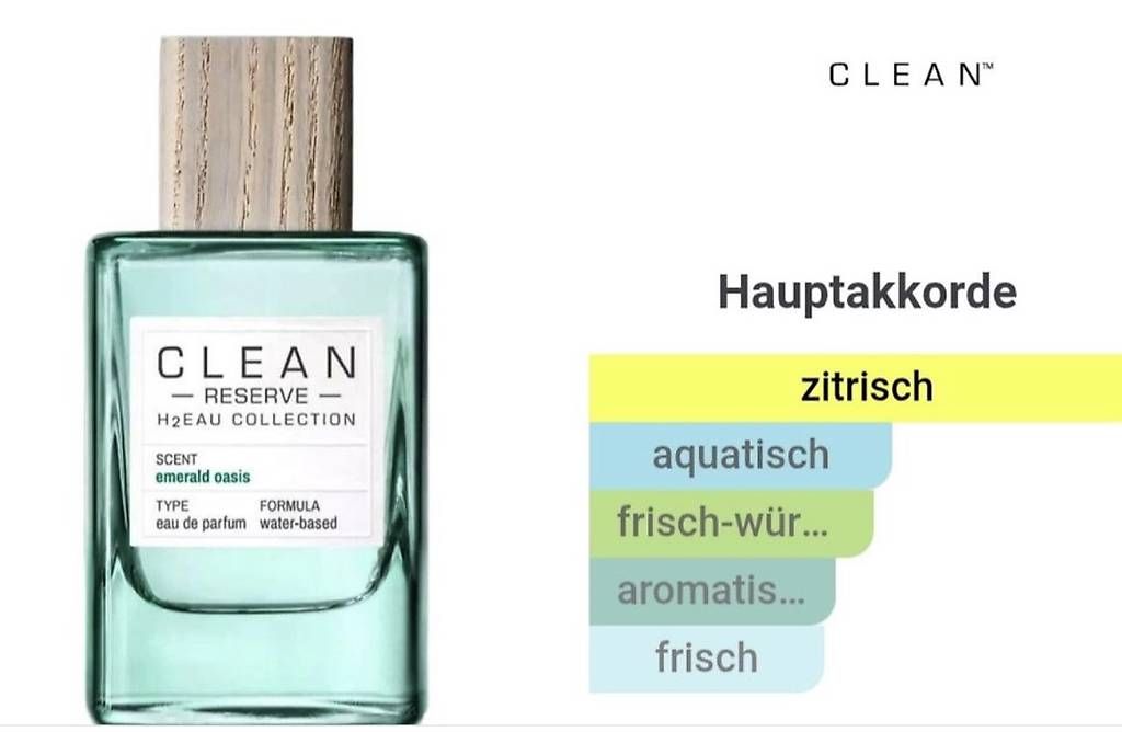 Clean Profumi & Eau de Toilette: Clean Reserve H2eau Emerald Oasis Edp 100ml – Usato da Frenkendorf venduto da autodiscount4123 4