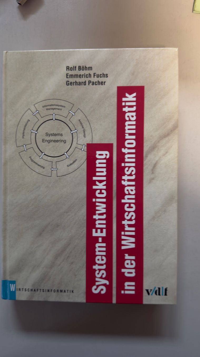 Libri: System-Entwicklung in der Wirtschaftsinformatik – Usato da Thunstetten venduto da AffolterR