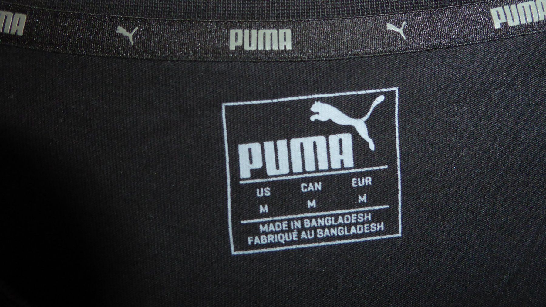 Puma T-Shirts: Schwarzes Puma Tshirt Gr M – Gebraucht aus Sargans von Benziner 3