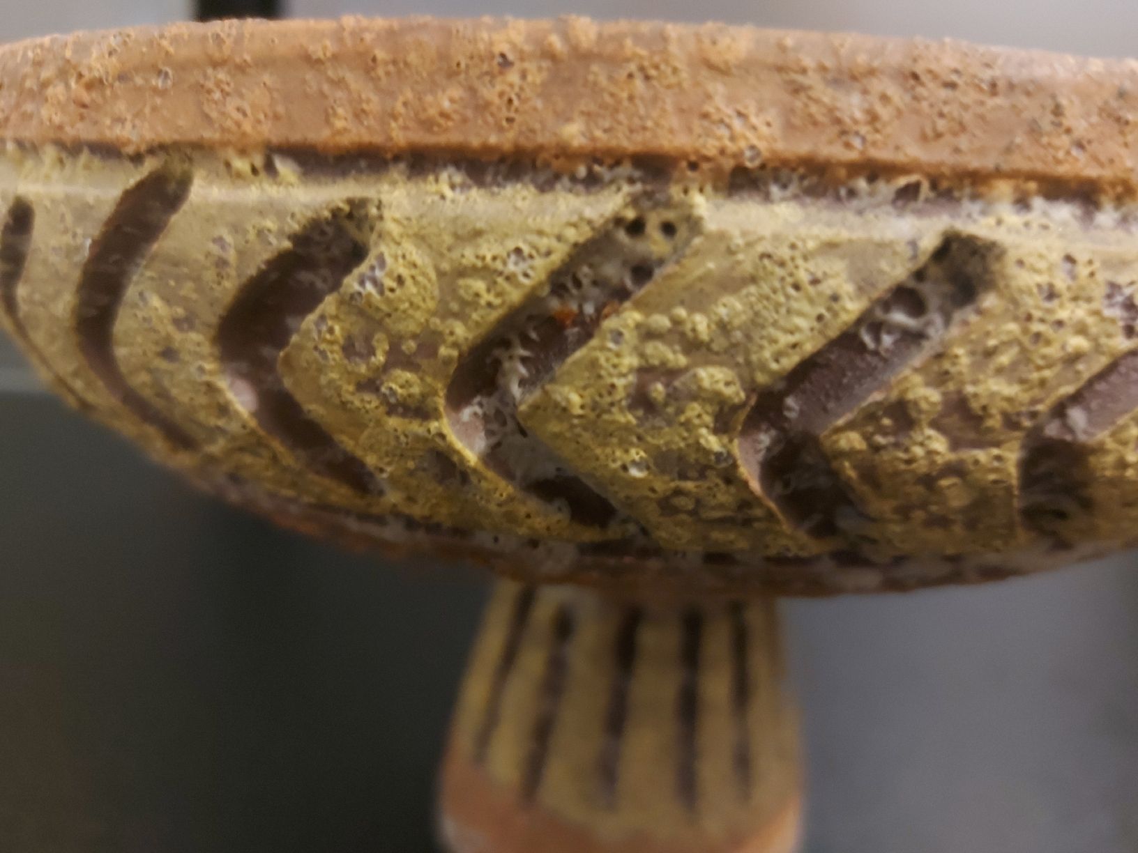 Bitossi Ciotole: Bitossi Fussschale, gemarkt Italy – Usato da Ostermundigen venduto da son_vd9k 4