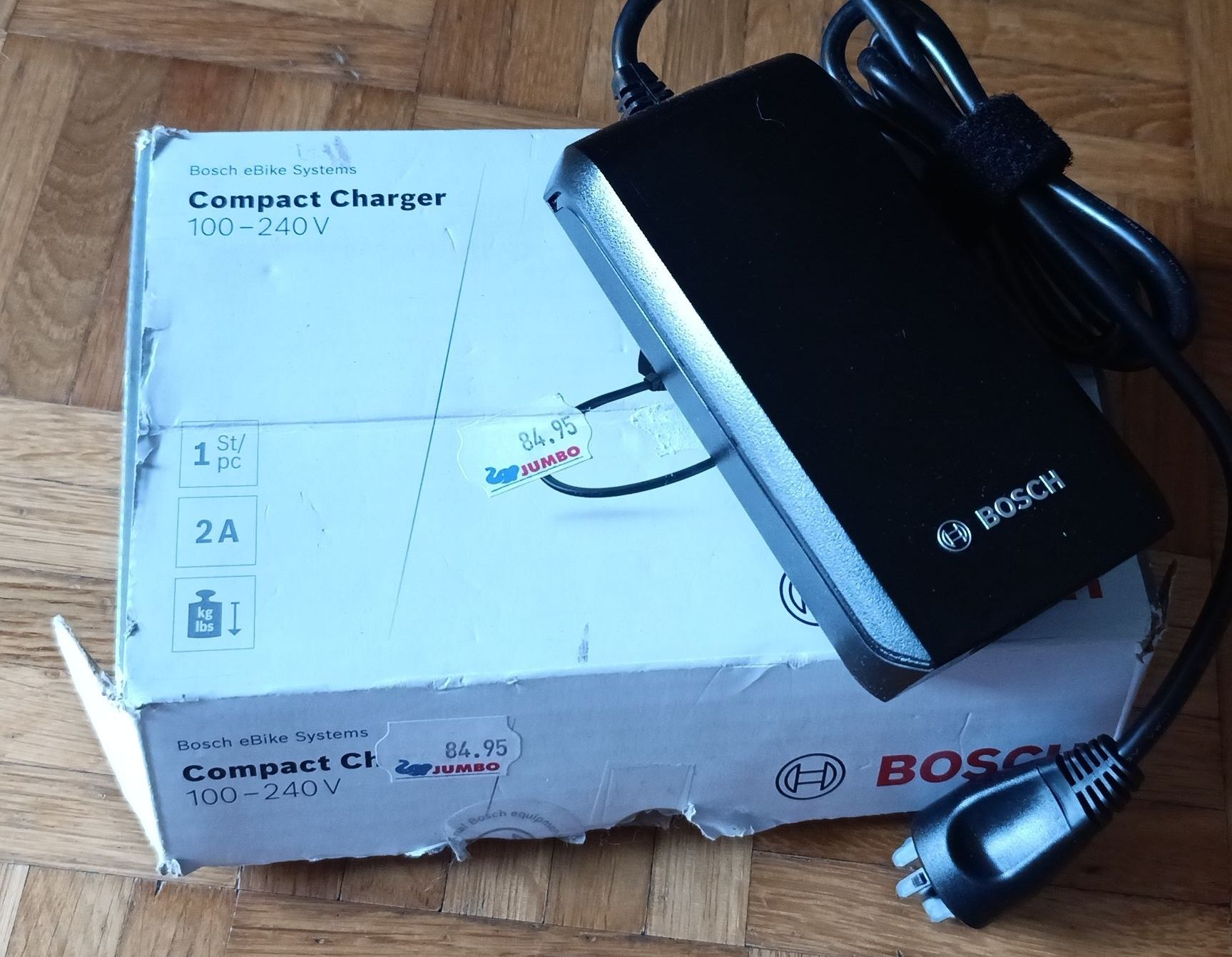 Bosch Caricabatterie: Bosch 2A Compact Charger für E-Bikes – Nuovo (secondo la descrizione) da Waltenschwil venduto da Bodensee84 2