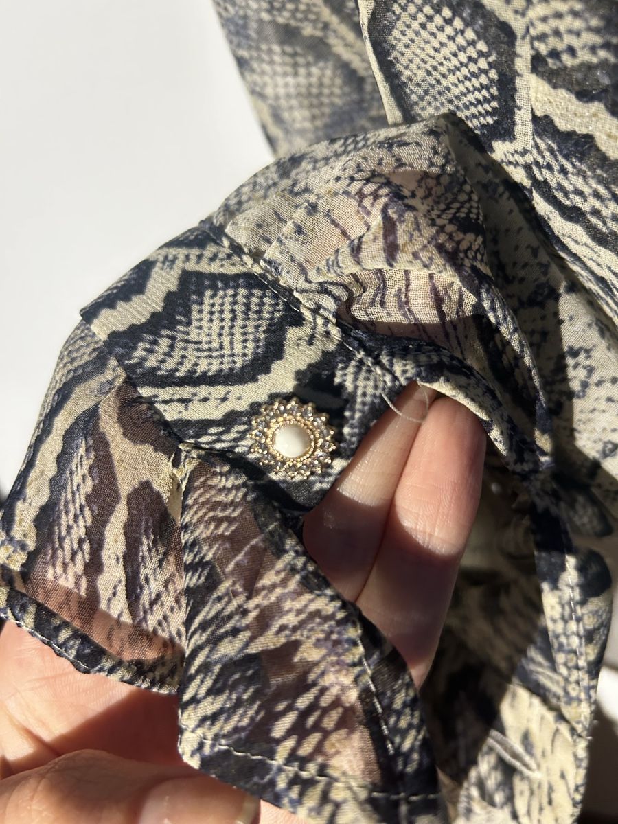 Zara Camicette: Zara Bluse, Schlangenmuster – Usato da Uster venduto da alin13e 2