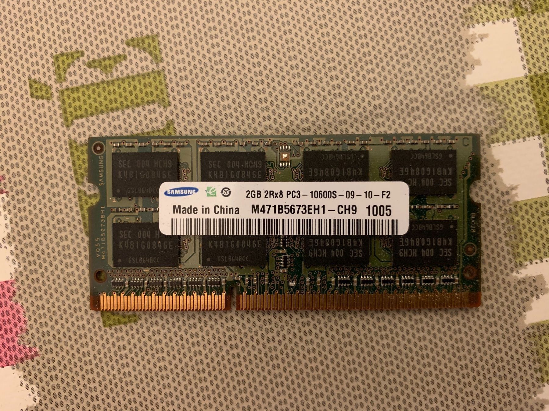 Samsung Altro per computer & reti: 2G RAM 10060S - Samsung – Usato da Lausanne venduto da musk-77