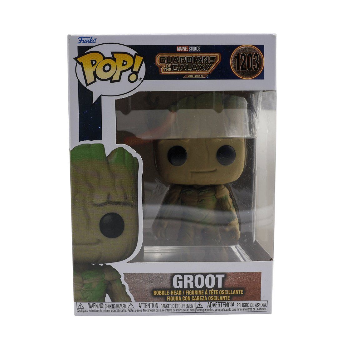 Funko Statuette: Groot #1203 Funko POP Marvel – Nuovo e nell'imballaggio originale da Paudex venduto da dindeboy