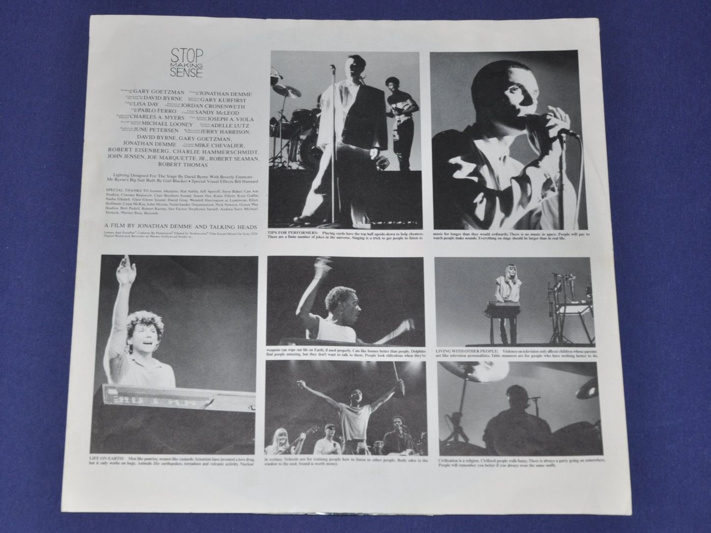 Schallplatten: LP Talking Heads - Stop Making Sense – Gebraucht aus Boll von Theodora15 2