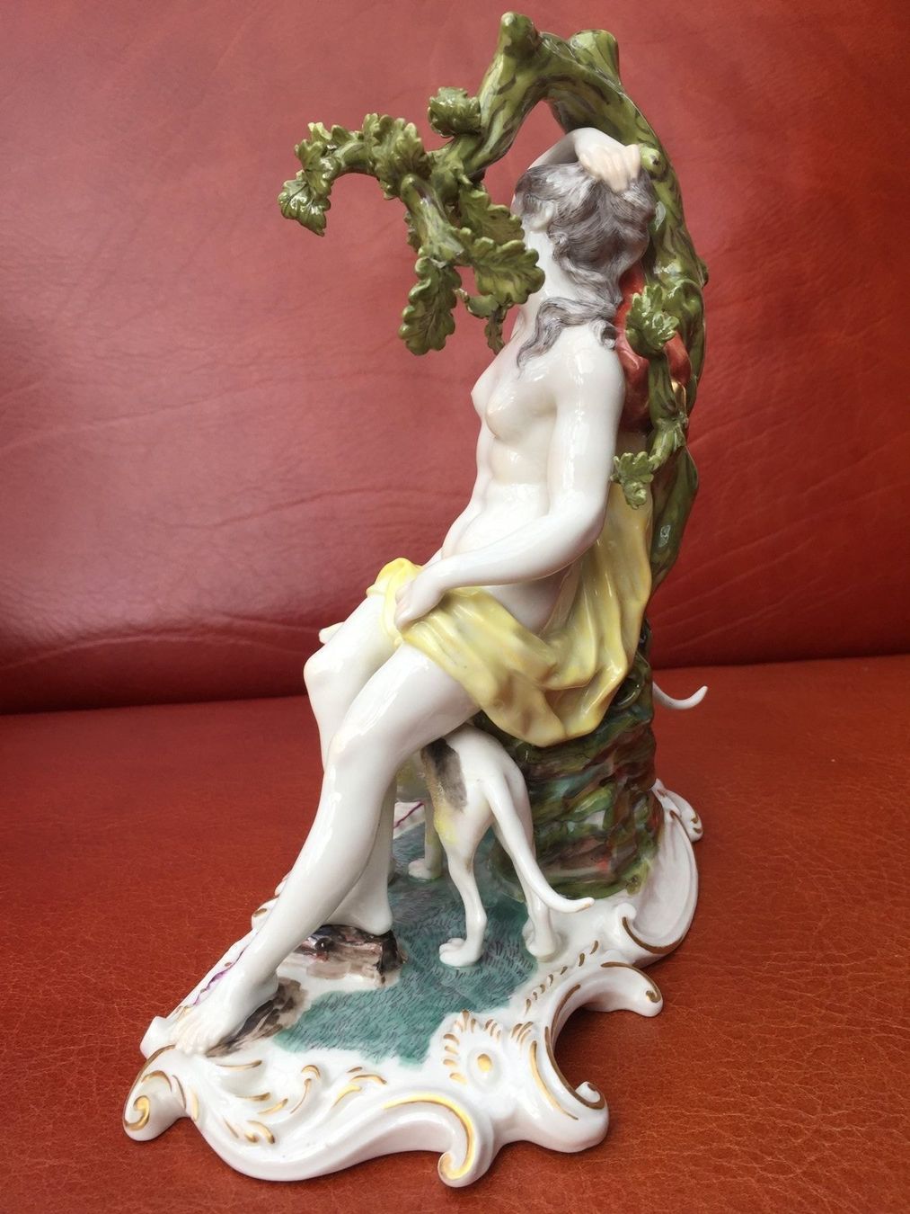 Sculture & Statue: antike Nymphenburgfigur – Usato da St. Gallen venduto da Blin 5