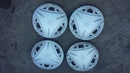 4 Stk Raddeckel Radkappen 13" KIA PRIDE Oldtimer Youngtimer