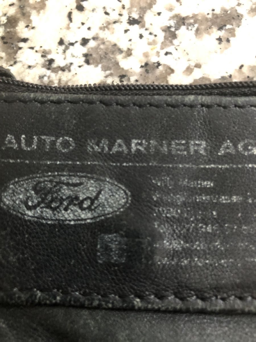 Portafogli: Black Leather Pouch Ford“Auto Marner AG – Usato da Baltschieder venduto da Miumiu21 2