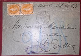 Stehende Helvetia 66B auf Briefstück  Martigny - Bourg