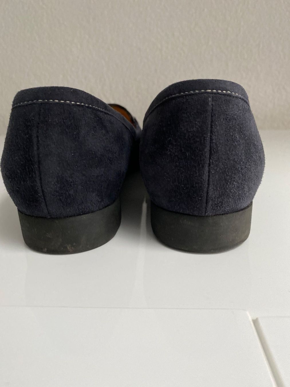 Scarpe da donna: Wildlederschuhe blau Gr. 40, Gummisohle – Usato da Zürich venduto da DidierTG 5