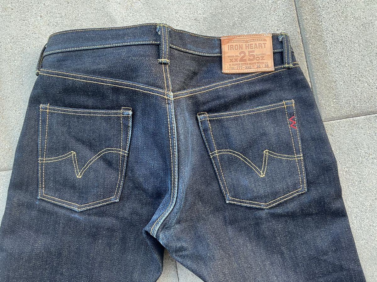 Iron Heart Jeans: Iron heart Hose 25oz, Bund 45cm – Usato da Schneisingen venduto da Hase3000 3
