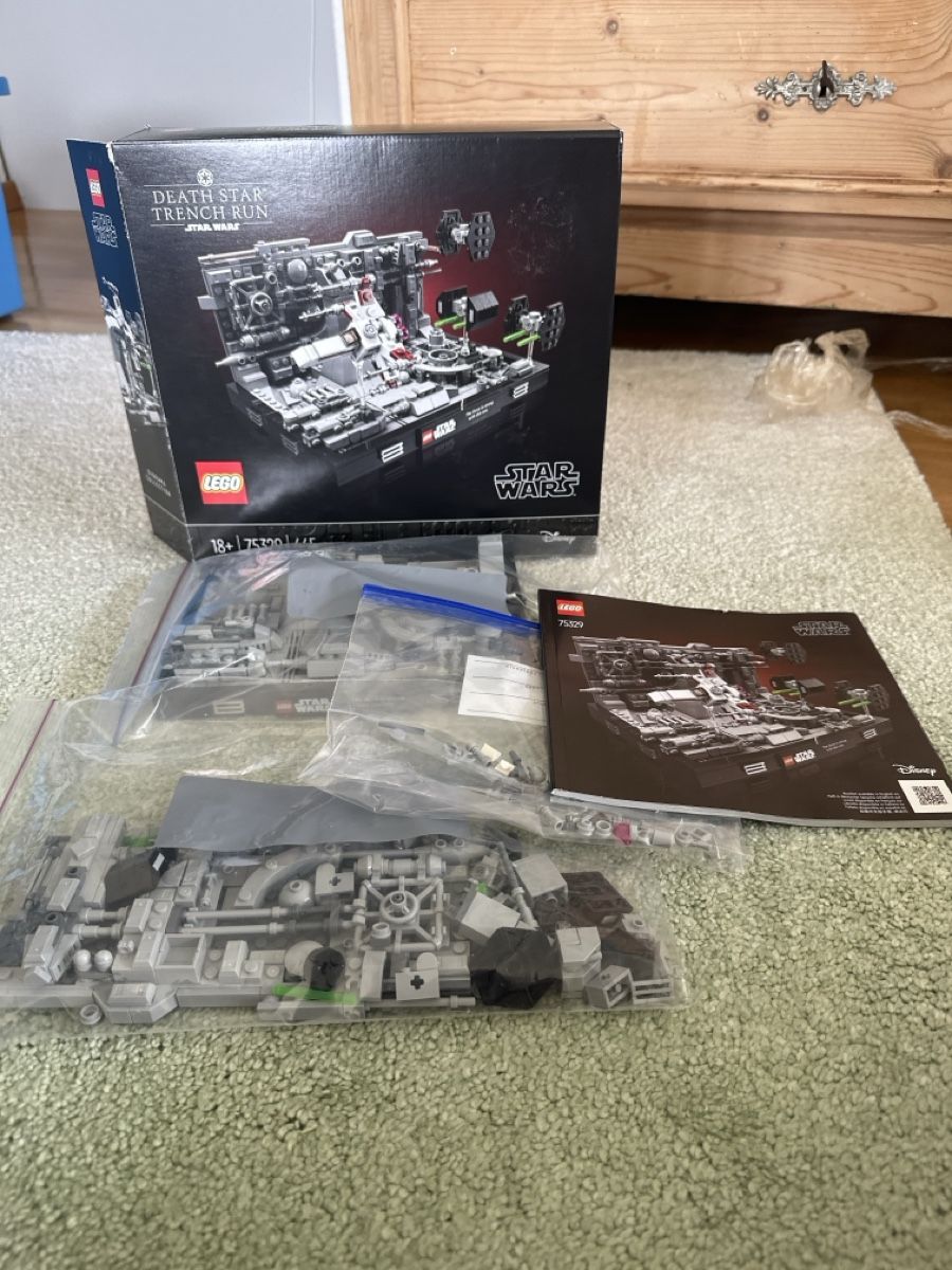 Lego Kit di costruzioni: LEGO 75329 Star Wars: Deth Star Trench Run Dioeama – Usato da Wattwil venduto da Sugus68 1