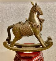China Pferd Messing Kupfer antik ca. 100 J. Unbeschädigt!!