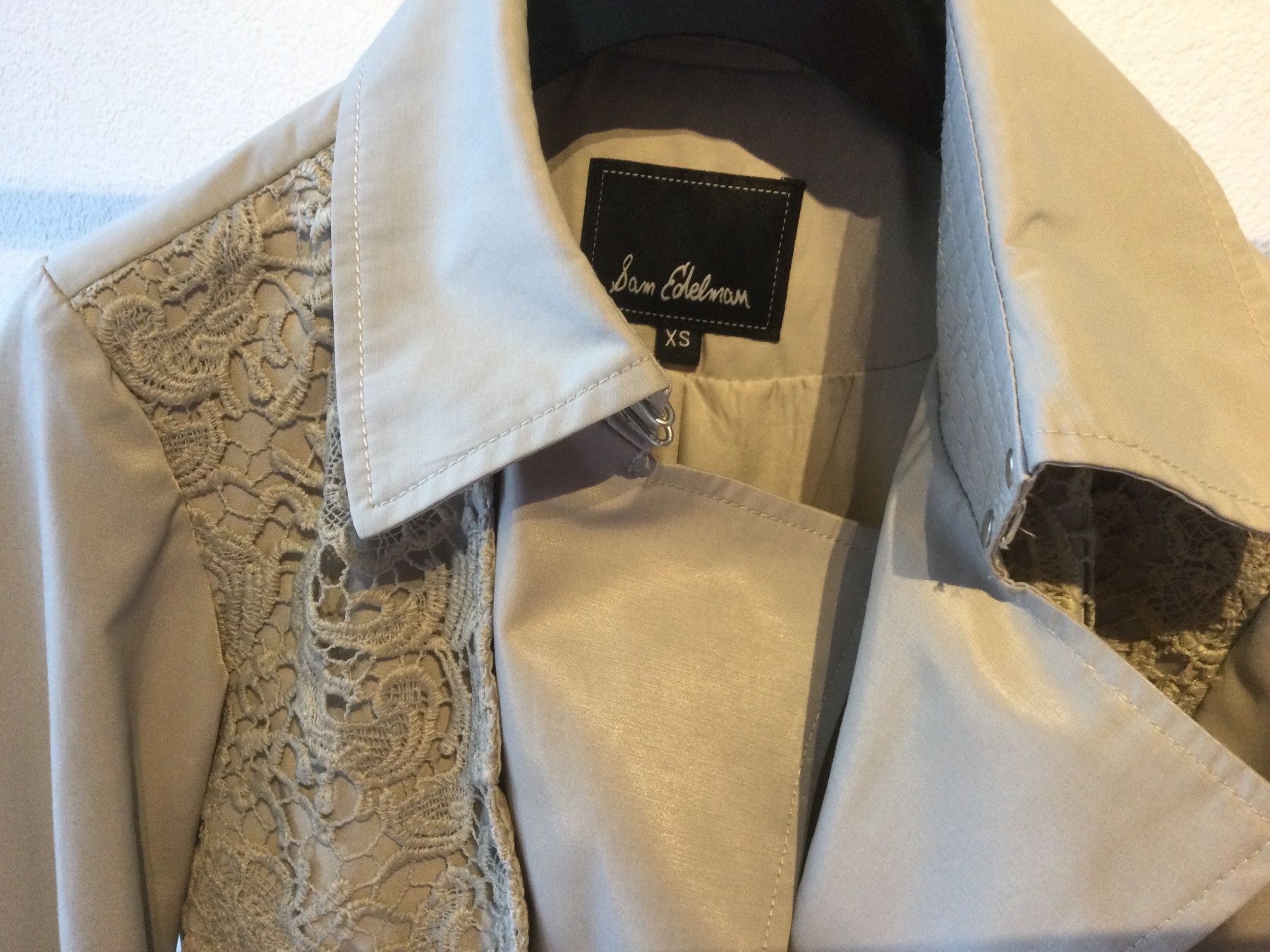 Cappotti: Cotton Mantel Sam Edelman, Gr. XS – Usato da Zürich venduto da VorlonShadow 4