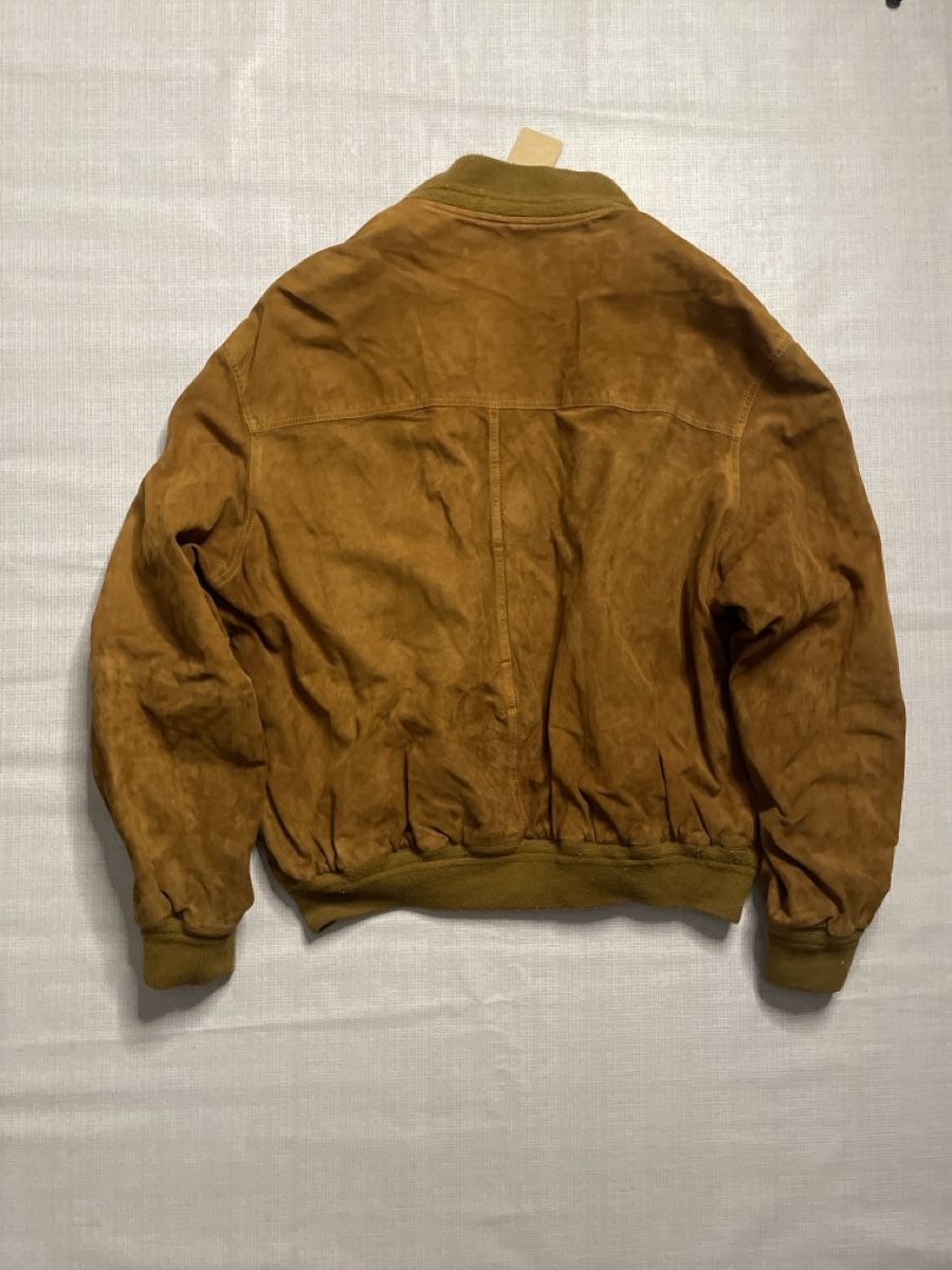 Jacken: Jacke  Echte leder Dunkel beige – Gebraucht aus Capolago von LA.BOTTEGA 5